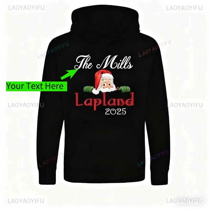 

Customization Family Trip Travel Christmas Jumper Lapland Christmas Jumper The The Arctic Santa Claus Family Set Hoodie