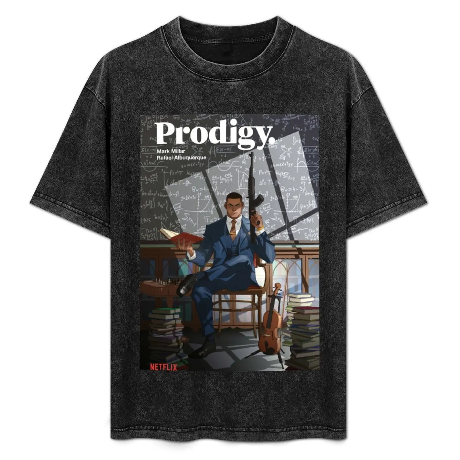 

Prodigycomic T-Shirt Vintage Style Printed Top