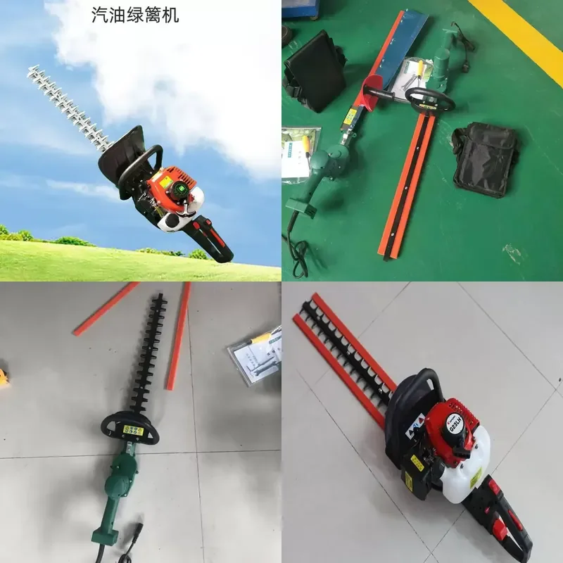 for Home Garden Pruning Tools Two Stroke Handheld Fence Shears Park Double Blade Petrol Hedge Trimmer