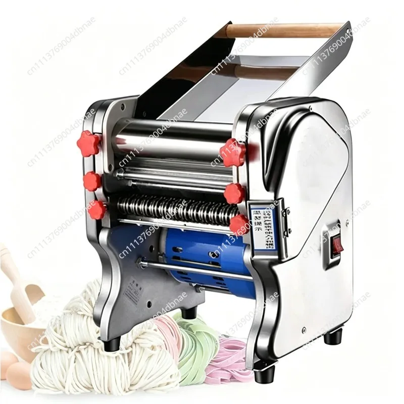 FKM240 Electric Dough Sheeter Stainless Steel Pasta Maker Machine Commercial Home Kitchen Noodle Roller