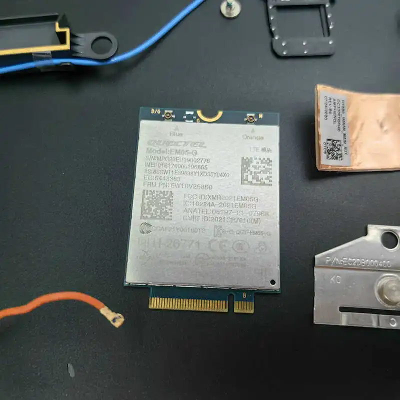 

For ThinkPad X13 Gen3 antenna, a set of Cato EM05-G 4G modules, full Netcom