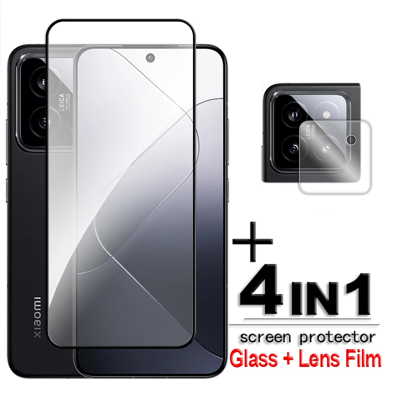 For Xiaomi 14 Glass For Xiaomi 11T 12 12T 13 13T 14 Tempered Glass 2.5D Full Cover Glue HD Screen Protector For Xiaomi 14 Film