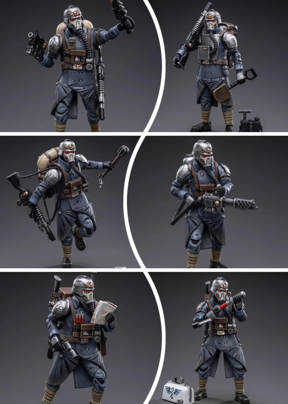 

JOYTOY JT2641 JT2658 JT2665 JT2672 JT2689 JT2696 1/18 Scale Basic Infantry Squad Paint Scheme Full Set Collectible Action Figure