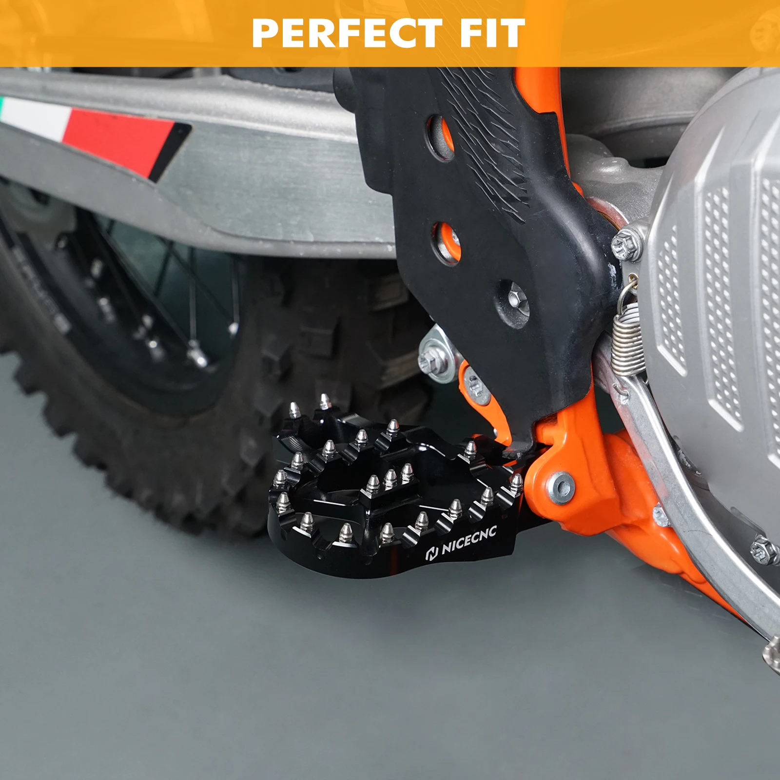 ل KTM EXC 300 1998-2016 EXC 250 EXCF 350 EXC 450 SX 125 SXF 250 SXF 450 موسع أوتاد القدم مساند القدمين XC XCW XCF-W 2006-2016