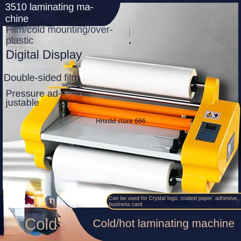 A3 Laminating Machine 3510 Hot   Plastic Sealing Cold