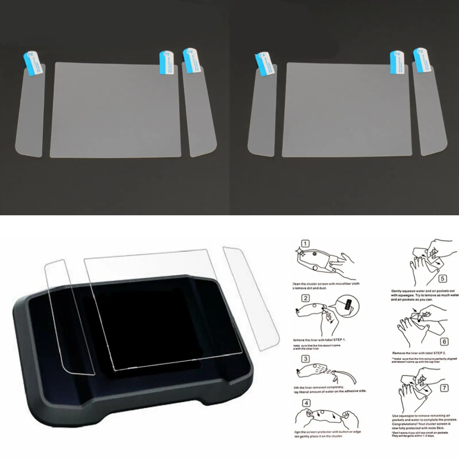 

Принадлежности для экрана приборной панели, сменное литье 021-2022