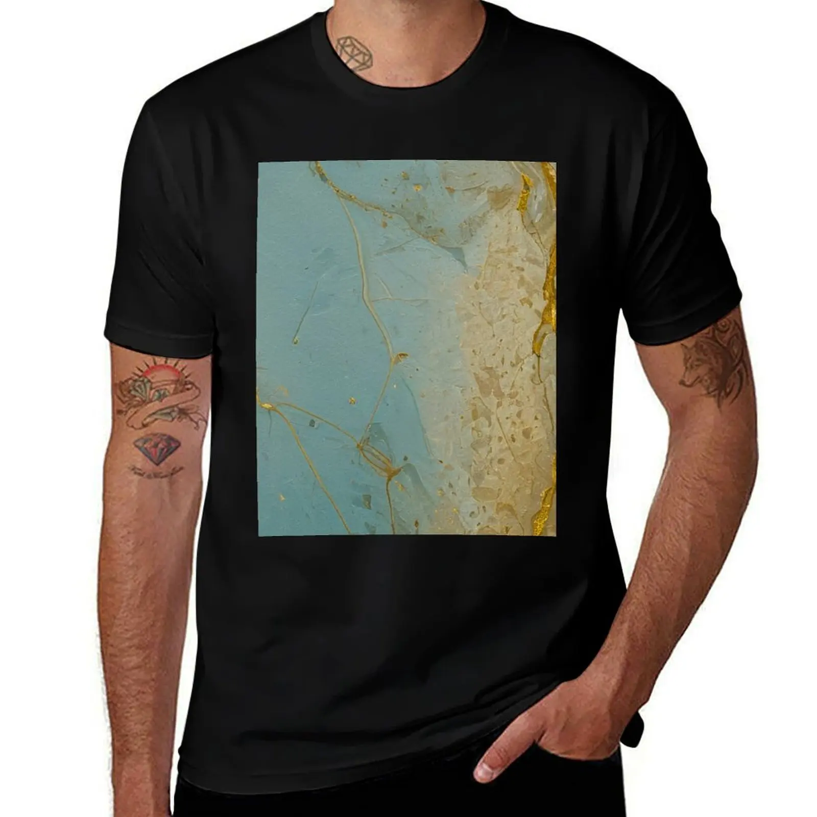 

Teal Marble 50 T-Shirt rapper graphic tees Short sleeve tee custom shirt valentines clothes mens graphic t-shirts big and tall