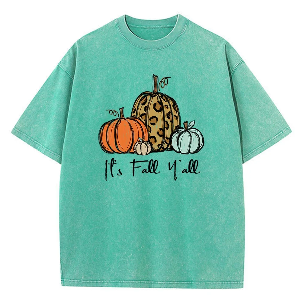 It'S Fall Yall. The Food Is Already Ripe Mans Tee Clothing Fitting Round Neck Tees Leisure S-Xxxl T Shirts Pleasure Casual Tops