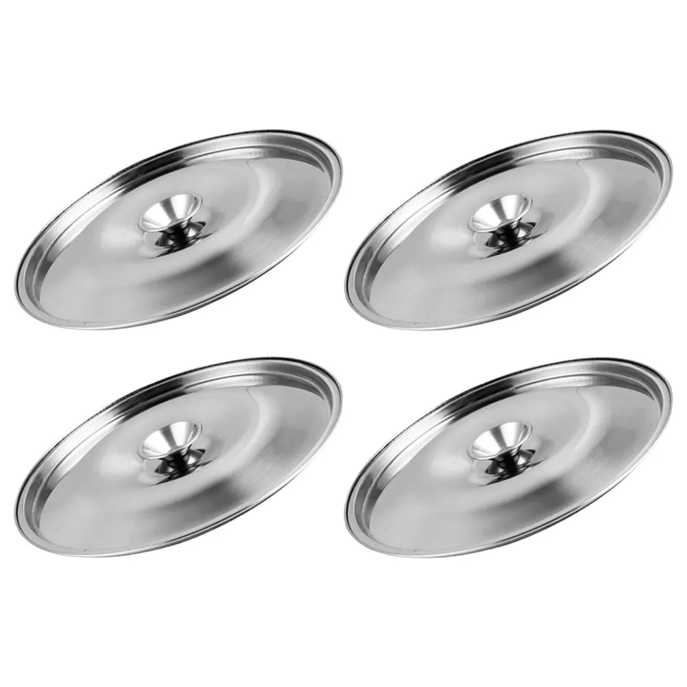 

Seasoning Jar Lid Lids for Jars Cookware Pot to Cover Pans Pots Bowls Bakeware Cup Skillet Stainless Steel Saucepan with
