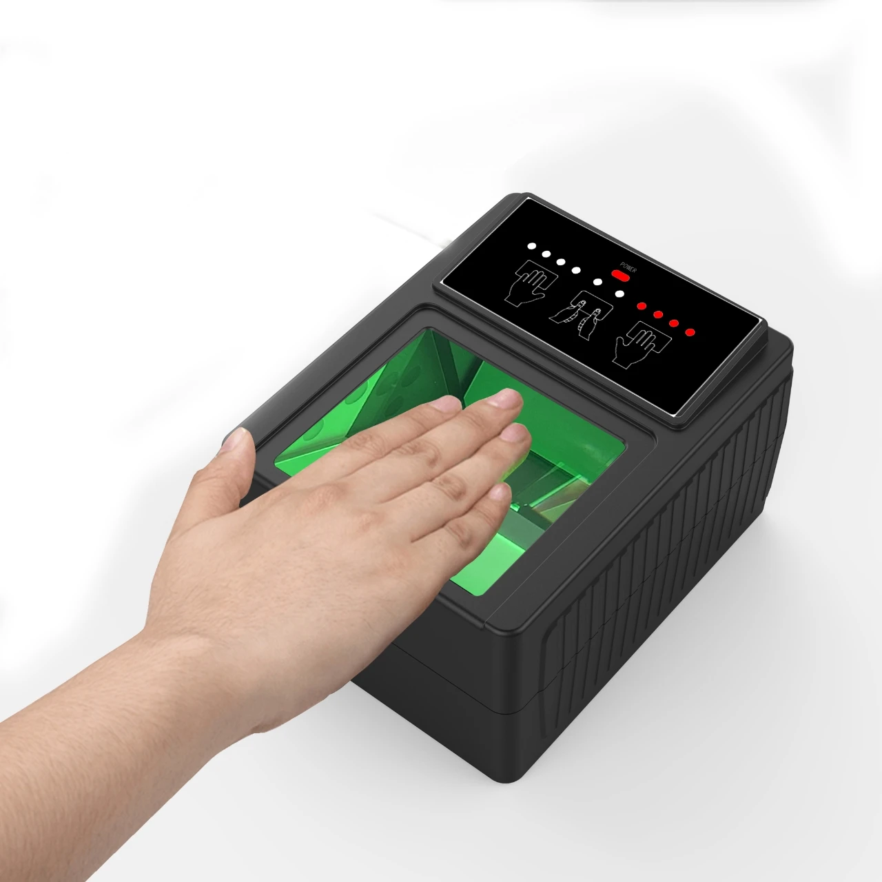 Real-time Scanning LD-9900-S 500Dpi Fingerprint Scanner 10 Finger Scanner FAP 60 Certified Compatible with Android Linux Windows