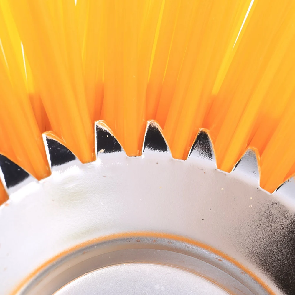 

A63X-2X Nylon Brush Universal Trimmer Brush Head Cutter Durable Garden Tools Outer Diameter 200Mm Inner Hole 25.4Mm