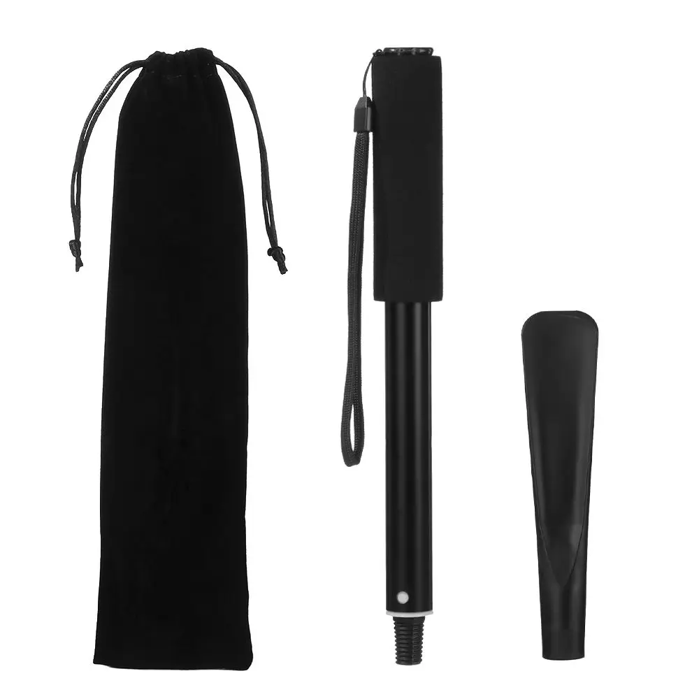

Long Handle Aluminum Alloy Portable Metal Shoe Horn Telescopic Extendable Long Handle 17-33inch