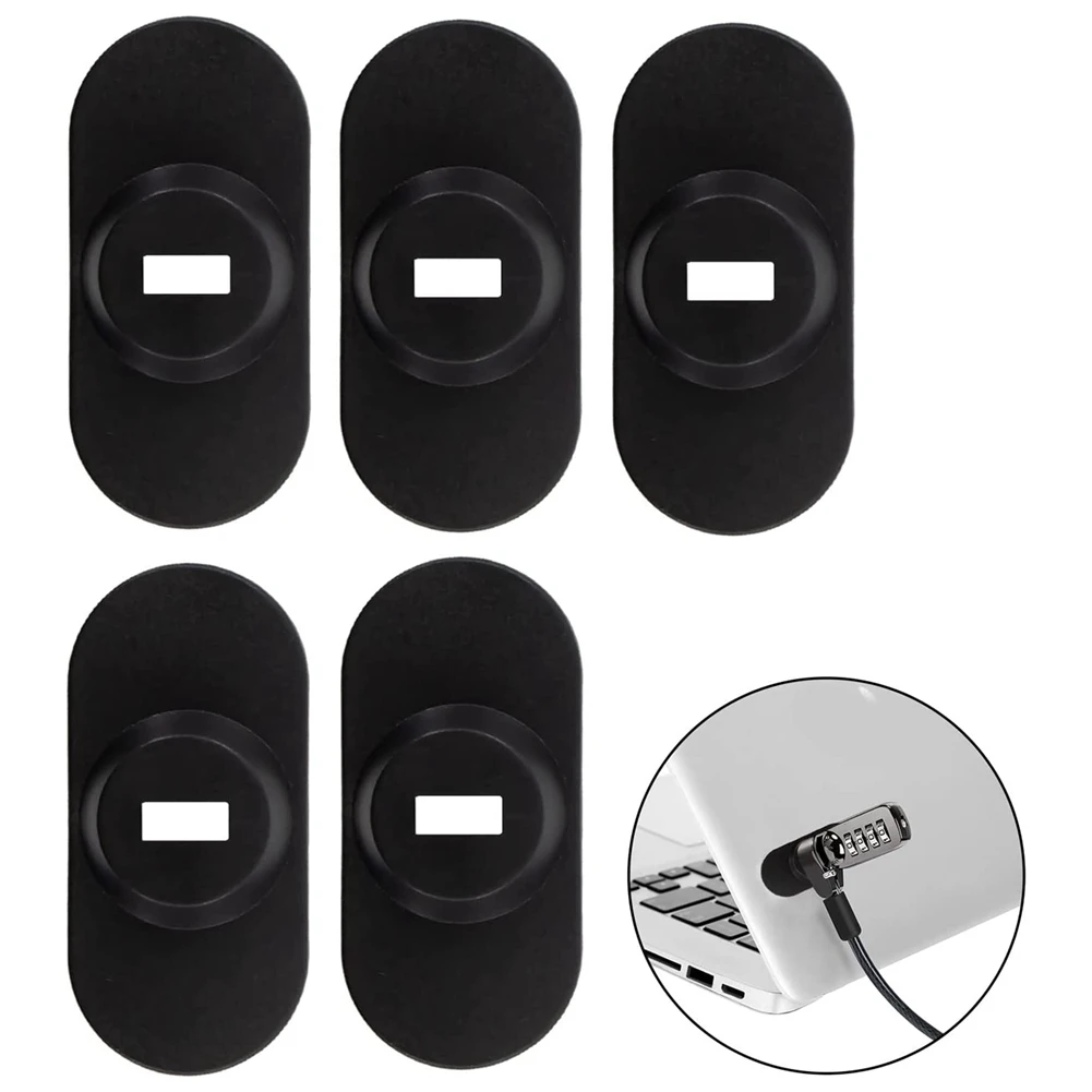 5 pezzi foro di blocco foro di blocco per Laptop tablet per Laptop foro di blocco antifurto per Laptop per tablet blocco di sicurezza parti di Base