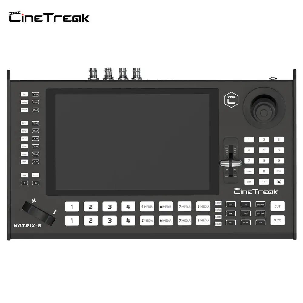 CineTreak Natrix-8 8-Channel HDMI SDI Live Streaming Video Switcher