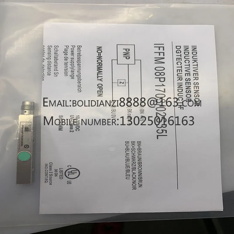 

IFFM 08P37A6/L IFFM 08N17A6/KS35L IFFM 08N37A6/KS35L Complete sensor models, original genuine products