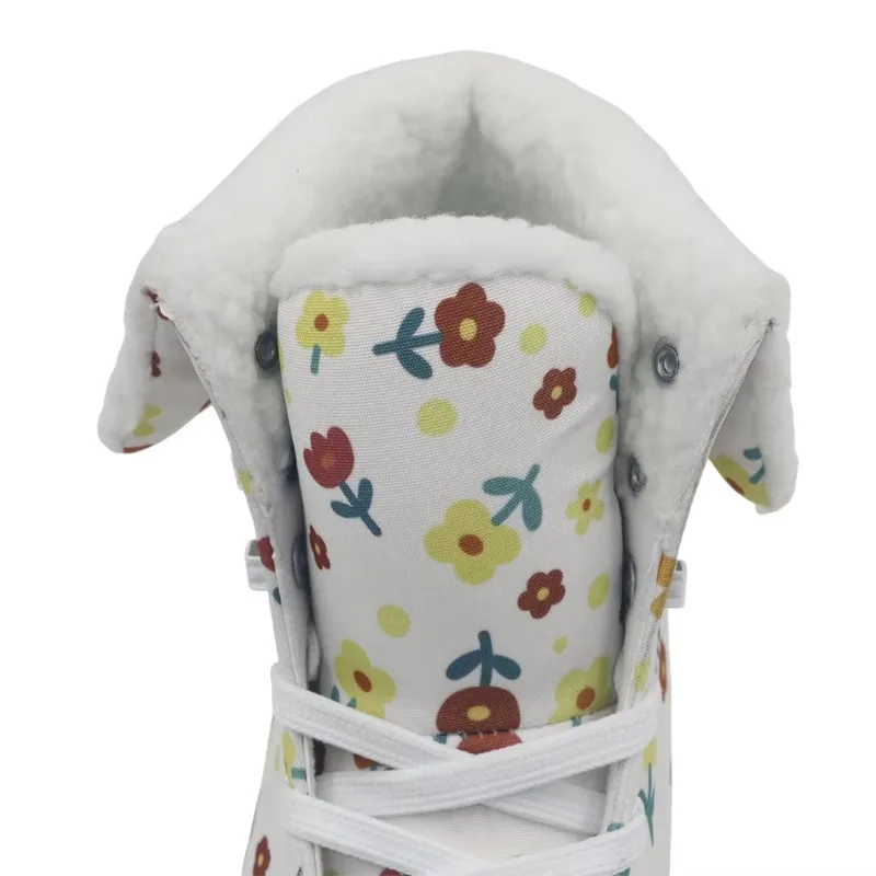 Custom Logo Fancy Skates, Non-adjustable Adult Pattern Canvas, Suitable for Beginners