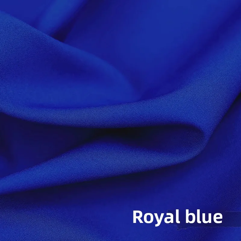 

Four-sided Micro-elastic Fabric for Clothing Shirts Dresses Polyester Elastane Material 180 Grams Per Meter Sunscreen Sapphire