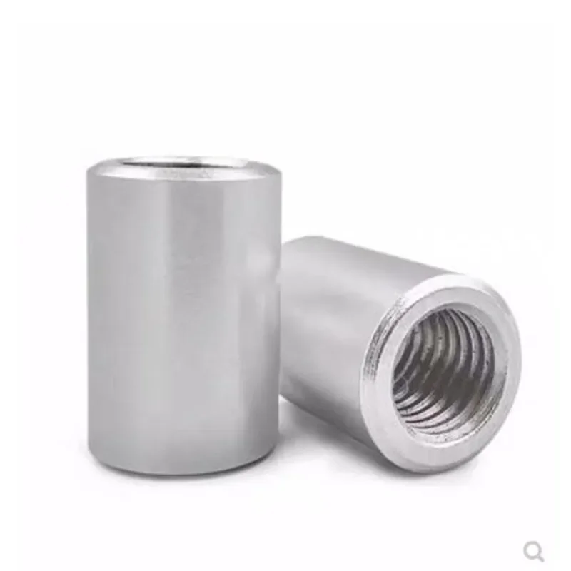 2pcs-10pcs M2 M2.5 M3 M4 M5 M6 M8 M10 M12 304 Stainless Steel Column Joint Coupling Round Nut standoff spacer #2