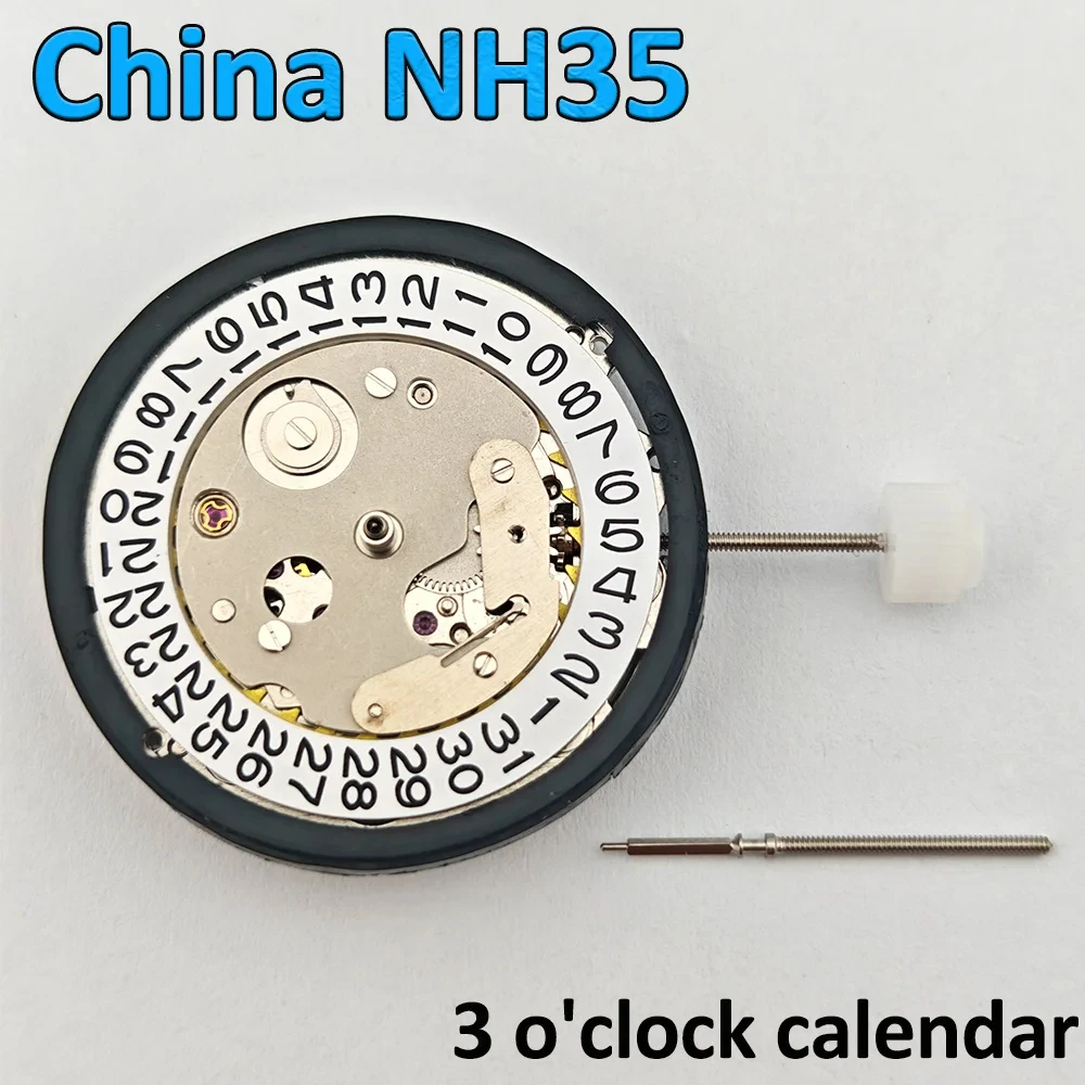 41mm NH35 Case Dial Stainless Steel Men Automatic Mechanical Waterproof Watch Mod Parts For Seamaster 300 NH35/NH36 Movement