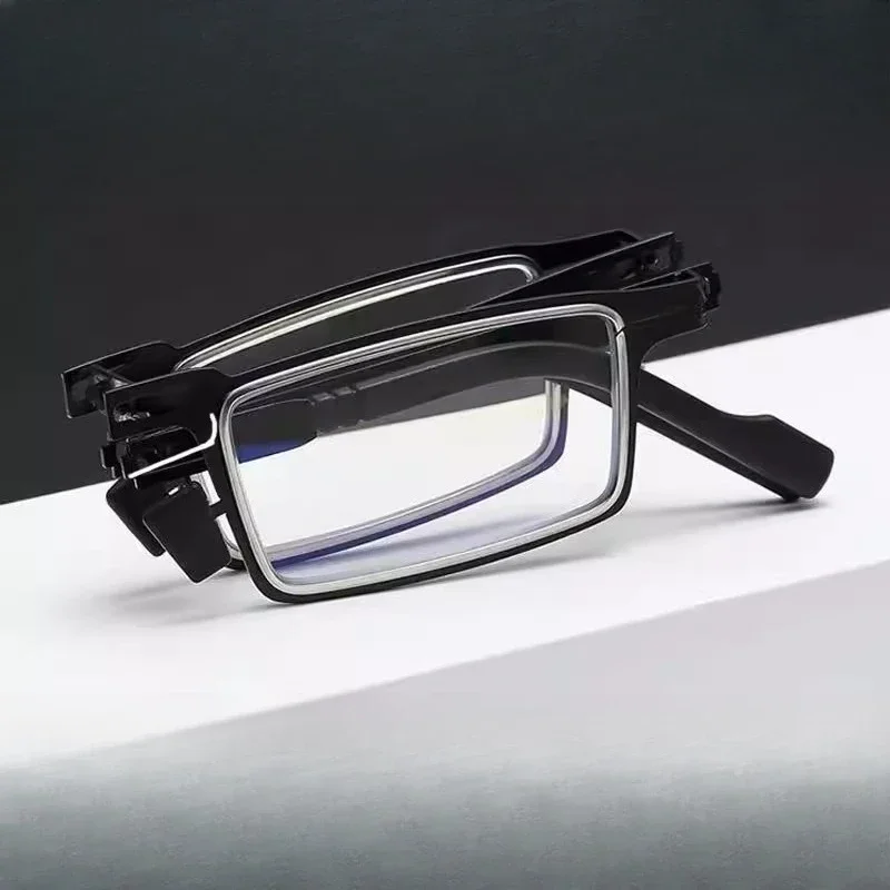 Intelligent anti-blue high definition zoom multi-degree reading glasses, reading glasses folding automatic adjustment