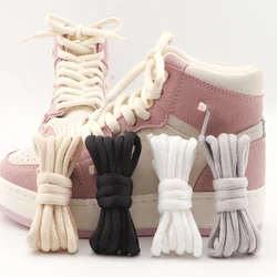 1Pair 0.9CM Thickened Boot Laces for Shoes Quality Original SB Dunk AF1 Sneakers Shoelaces 140/160/180cm Round Shoelace