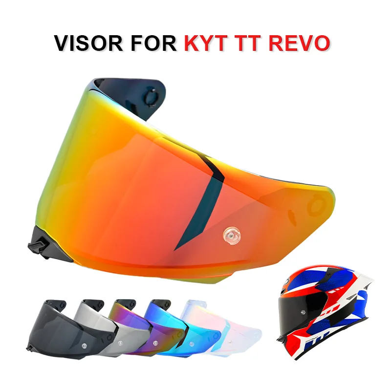 

Replace Viosr For TT Revo helmet for KYT TT Revo motorcycles full face shield lens windshield Accesorios Anti-UV capacete motor
