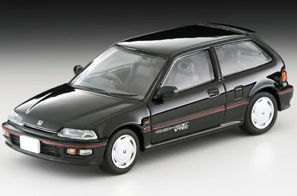 Tomytec Tomica TLV N182A/B Civic SiR-II JDM Limited Edition Simulation Alloy Static Car Model Toy Gift