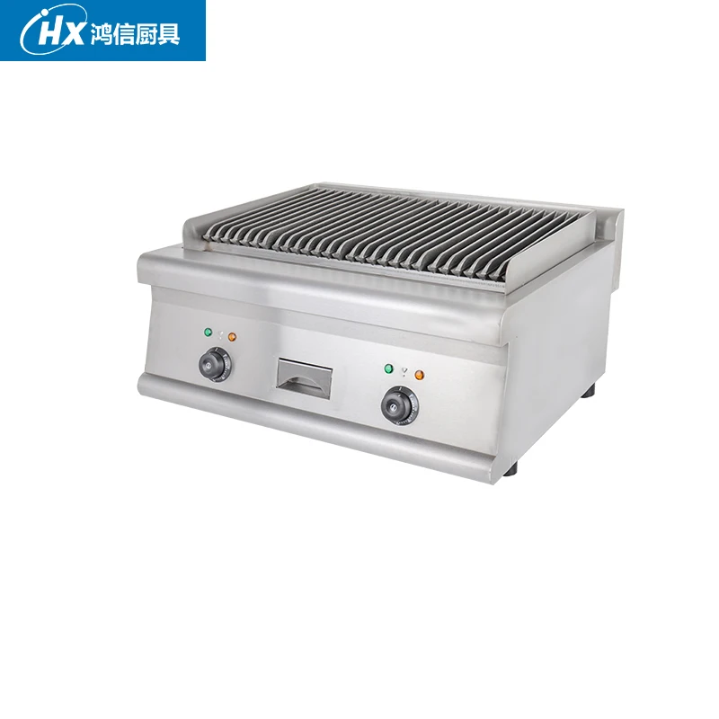 Commercial Iron Environmentally Friendly Smokeless Electric Grill Stainless Steel Easily Cleaned Indoor/Outdoor Use Small BBQ
