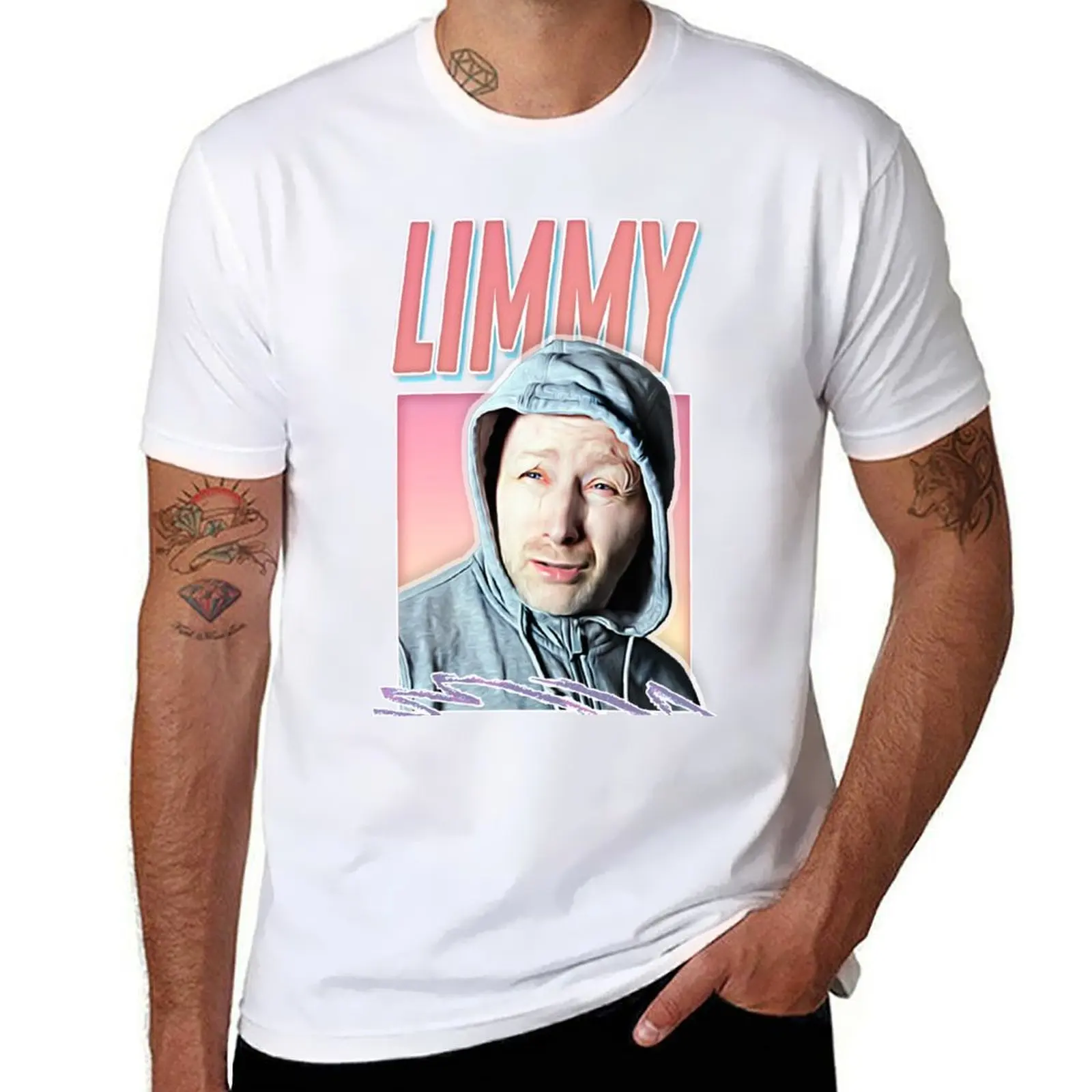 

Sad Face Limmy / Original Fan Art Design T-Shirt t shirts cotton 100% t shirt man designer T-Shirt