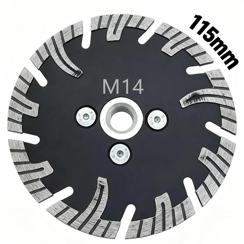 

1pc M14 Flange Diamond Saw Blade Disc Grinding tool grinding wheel 4.5-Inch 115mm 125mm Detachable Mini Carving Tool Blade for G