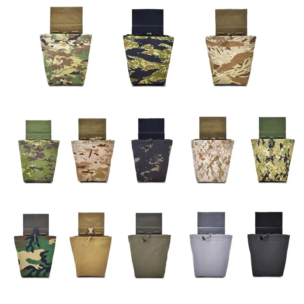 

Tactical Double Dump Pouch Recycling Bag Transfer Look Waist Belt /Vest Hanging Sundries Bag