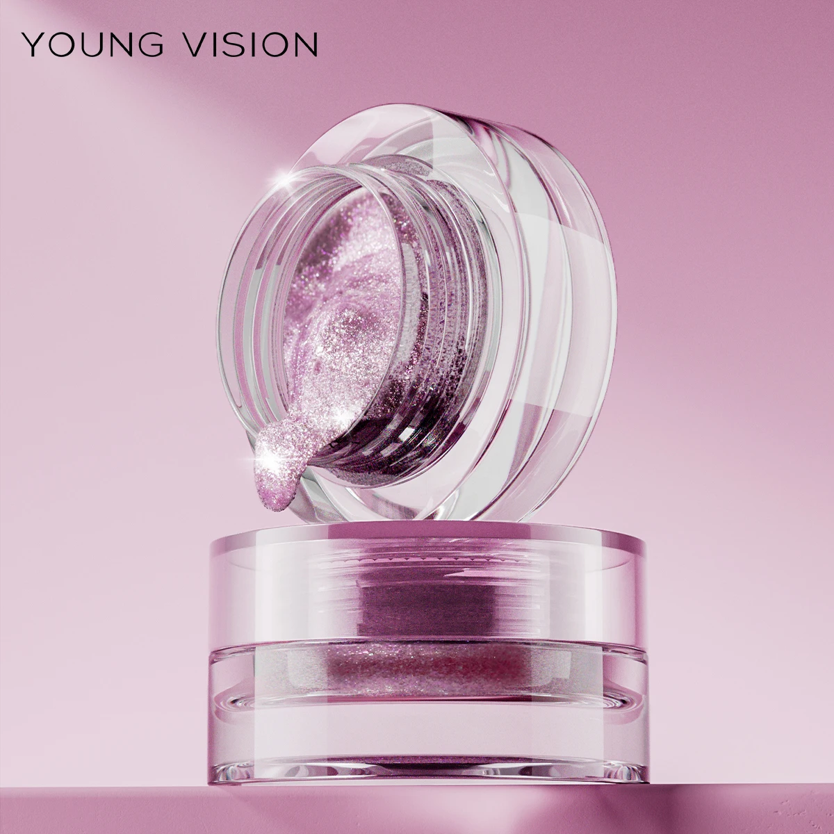 7 色のリキッド アイシャドウ 防水、非粘着性 rmt ハイライター & 鮮やかな発色のスモーキー アイシャドウ 化粧品