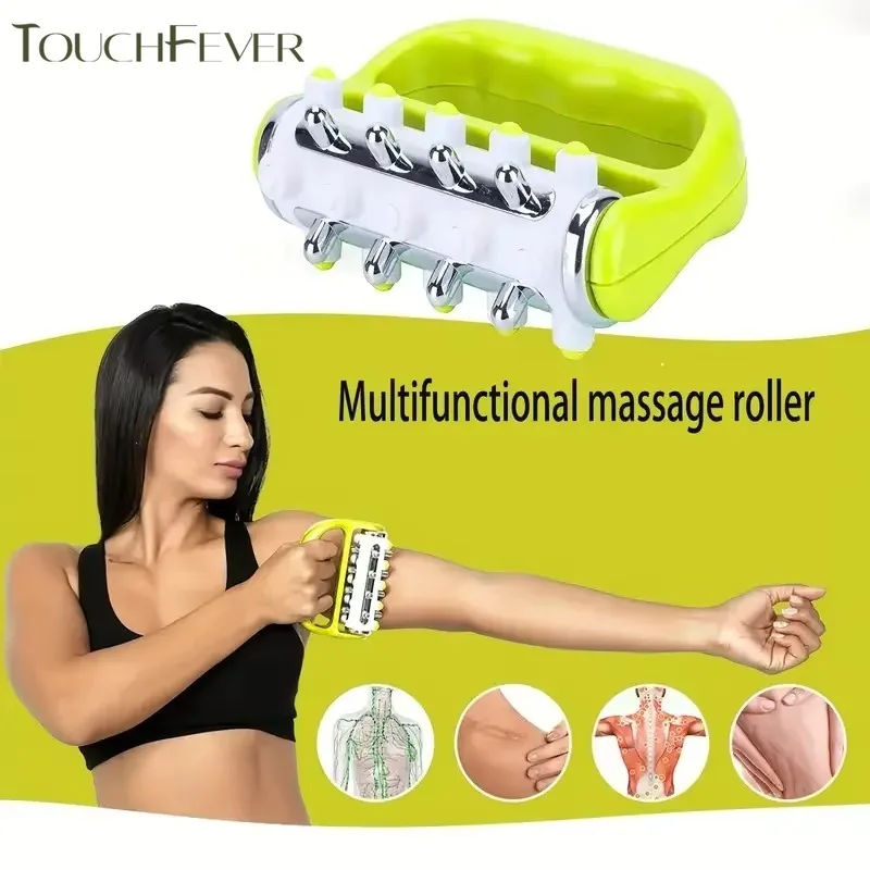

Mini Fascia Massage Gun Deep Tissue Muscle Roller Stick Handheld Trigger Point Massager for Body Pain Relief Relaxation Therapy