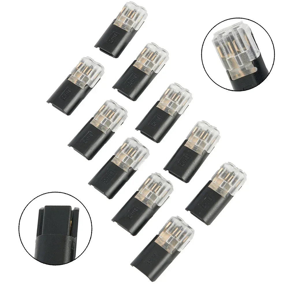 ALLGOOD 10pcs 2 Pin Way Plug Car Auto Wire Cable Plug Connectors Kit 2 Pin Way Terminal Clamp Waterproof Electrical Connector