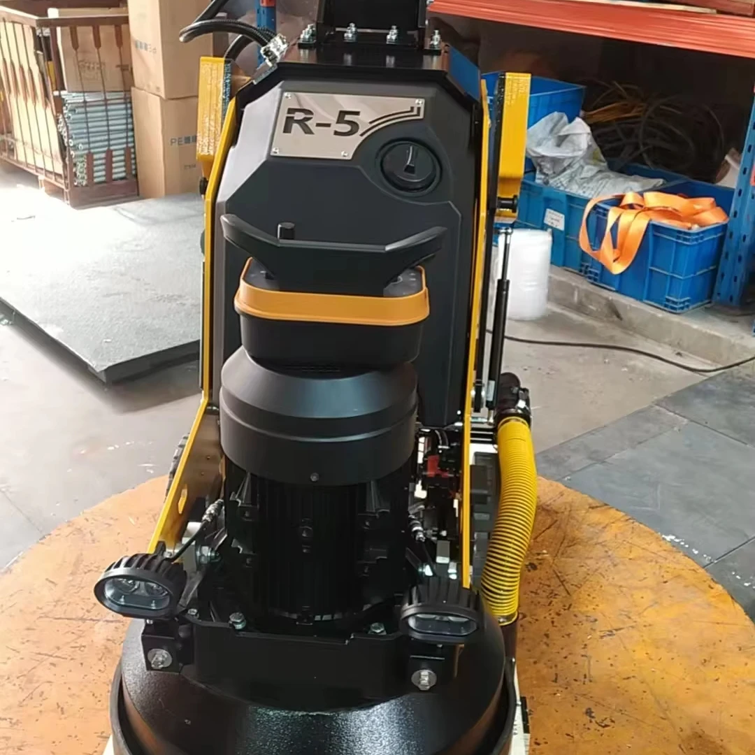 JS R5 7.5HP High Efficiency Automatic Remote-Control Concrete Floor Grinder with Gearbox Motor for Epoxy Floors 380V/480V/220V