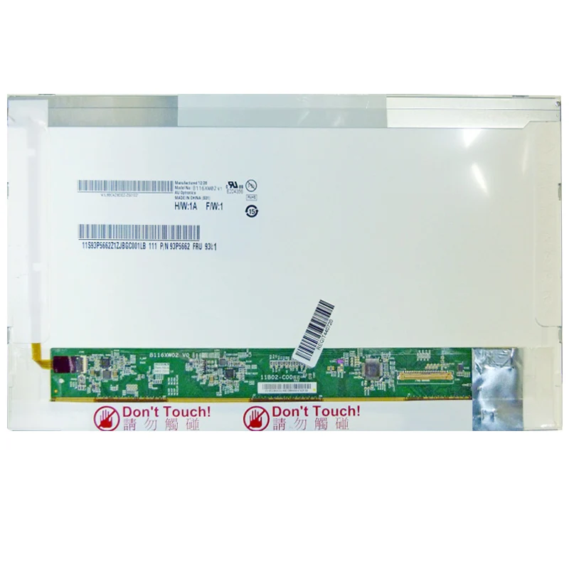 B116XW02 V.0 V1 LTN116AT03 LTN116AT01 LP116WH1-TLA1 CLAA116WA0A LP116WH1-TL N1/P1/B1 N116B6-L02/L01 Lcd do laptopa ekran 11.6''