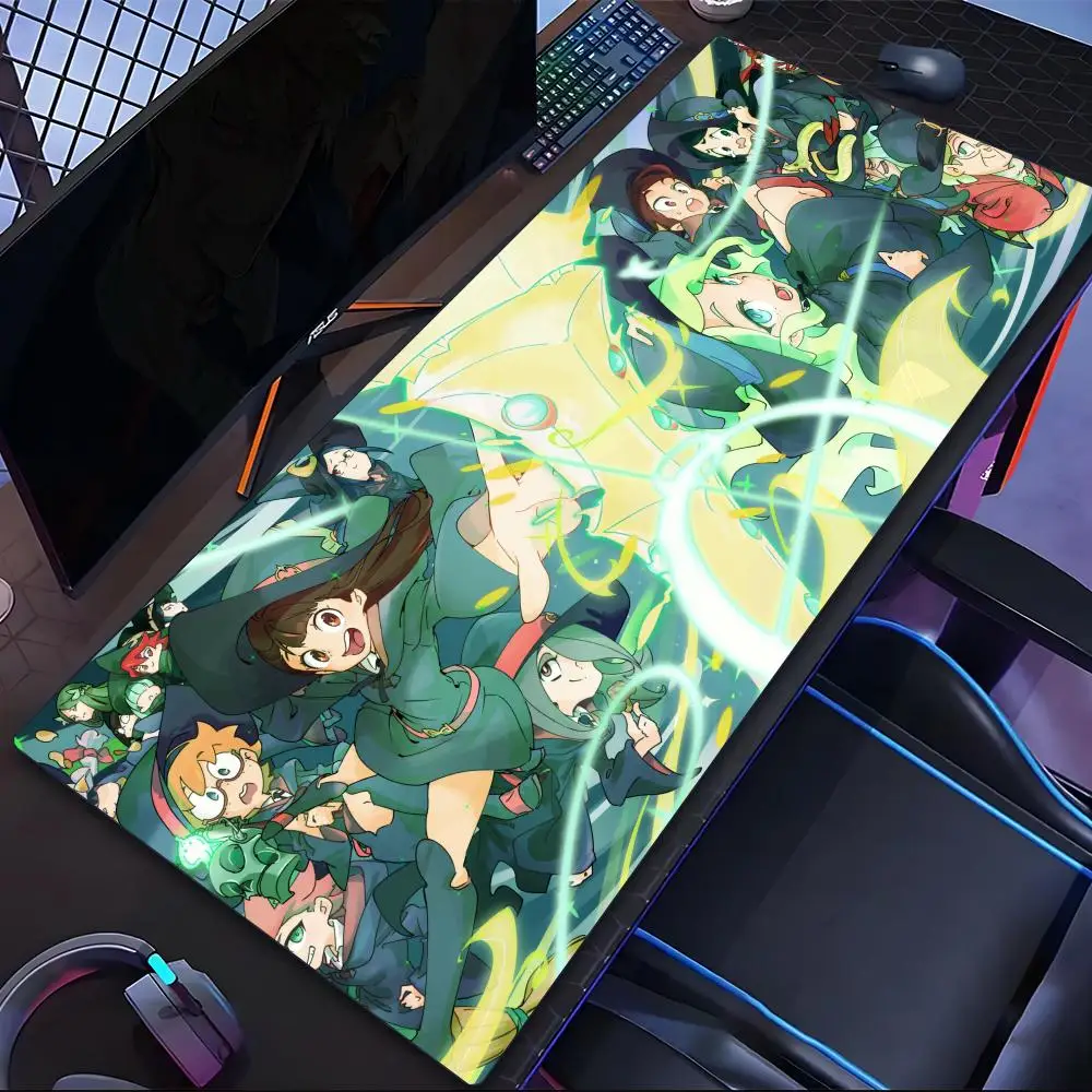 

Game Little Witch Academia Atsuko Kagari Mouse Pad Tablet Laptop xl desktop mouse mat cute HD printing Gaming keyboard pad