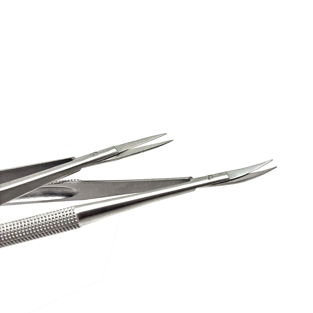 

Stainless Steel Micro Castroviejo Cornea Scissors Ophthalmic Surgical Instrument for Eye & Dental Medical Use