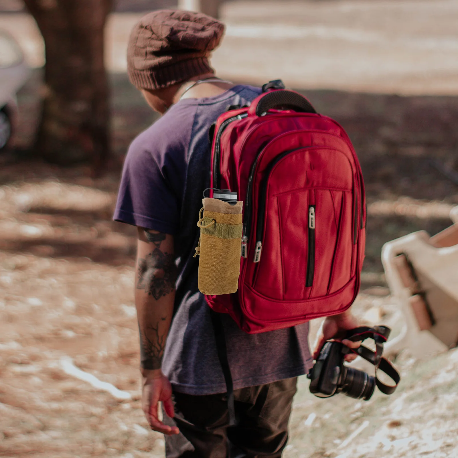 

Water Protection Cover Insulated Anti-Scalding Heat-Resistant Portable Bottle Sleeve For Outdoor Sports Travel Lightweight