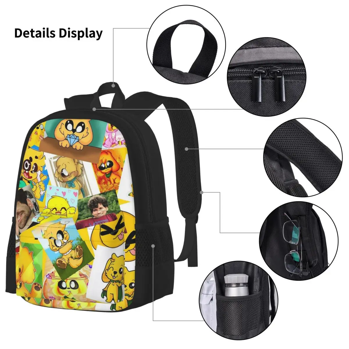 Mochilas familiares Compas, mochila para niños y niñas, mochilas escolares para niños, mochila para niños, bolsa para el almuerzo, bolsa para bolígrafos, conjunto de tres piezas