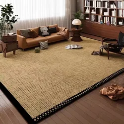 Solid Color Living Room Carpet Light Luxury High-end Large Area Bedroom Bedside Rug Customized Sofa Coffee Table Floor Mat Ковер