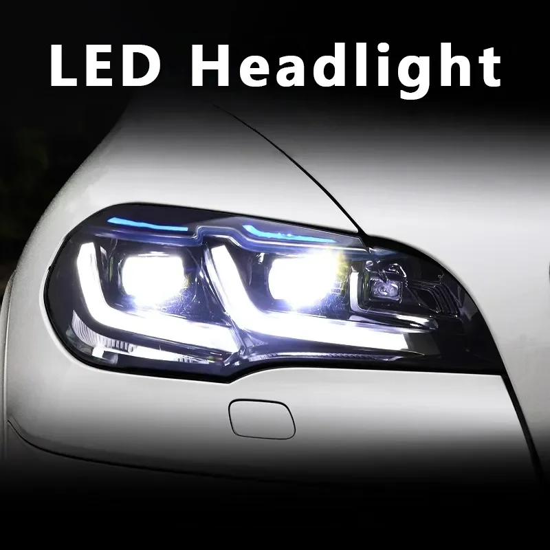 X5 E70 2007-2013 LHD Aggiornamento Faro LED Fari Plug and Play per X5 E70