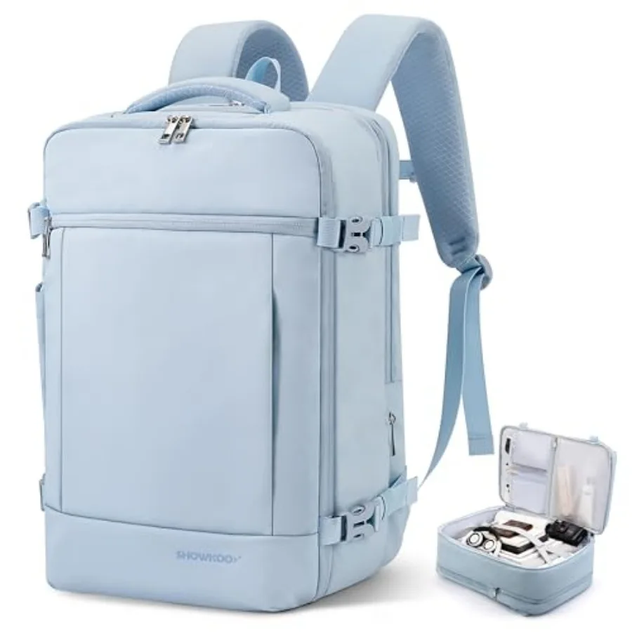 

Laptop Backpack for 17 Inch Laptop, 40L Expandable Large Capacity Backpack, TSA Carry On Travel Backpack with Padded Laptop Com