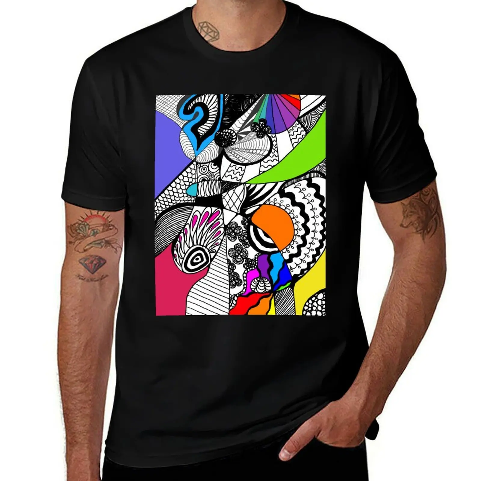 

Mad rainbow T-Shirt sublime cheap stuff aesthetic clothes animal prinfor boys heavyweight t shirts for men