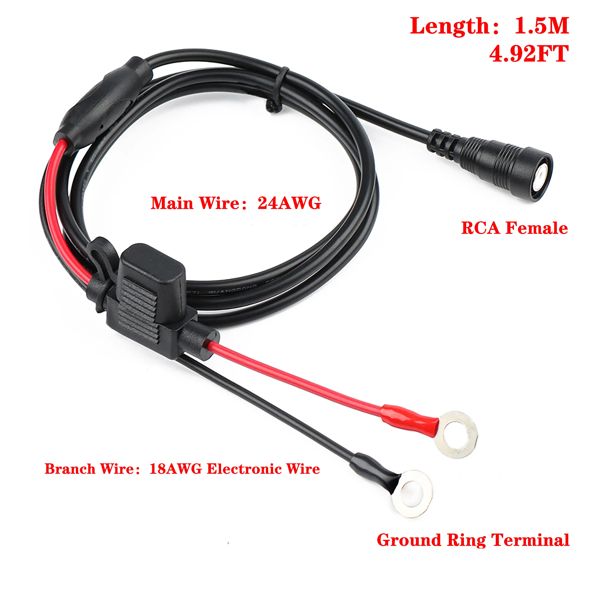 【LANO】Winter Outdoor Sports Heated Helmet Shield Power Harness, Anti‑Fog HD Clear Heated Visor Power Cable for Snowmobile |bla