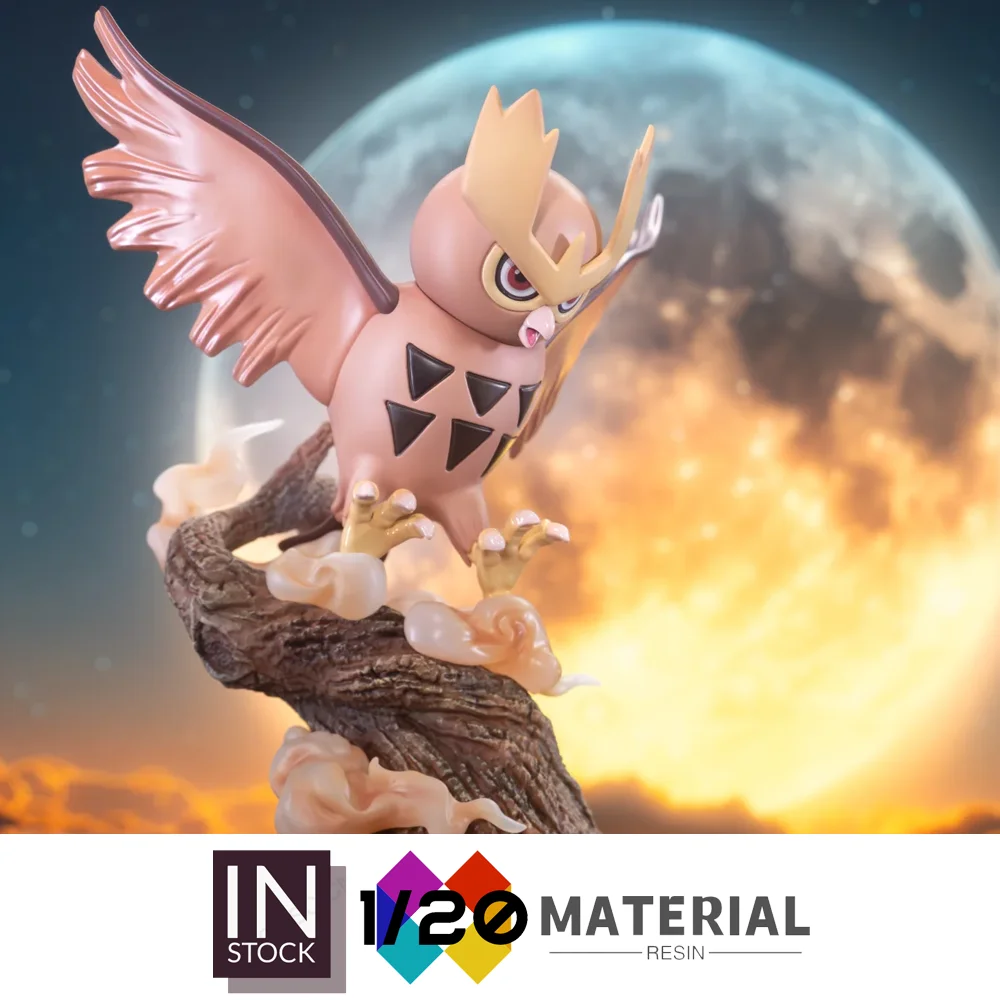 [Stok Tersedia]1/20 Resin Scale World [MOYU] - Hoothoot & Noctowl
