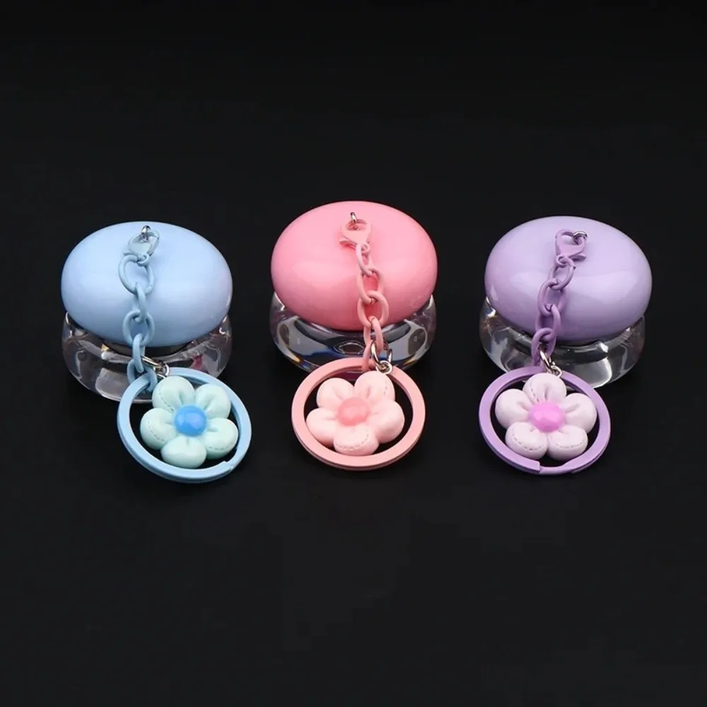 Portable Mini Lip Mask Jars 5g Capacity With Keychain Pendant Lip Balm Containers Makeup Container Travel view 3
