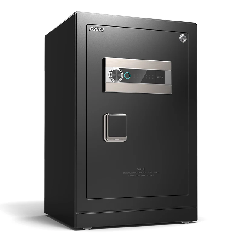 Safe Box Solid Steel Fingerprint Luxury Safe for Money Home Office Bank Heavy  Personal Depository Commercial Safe