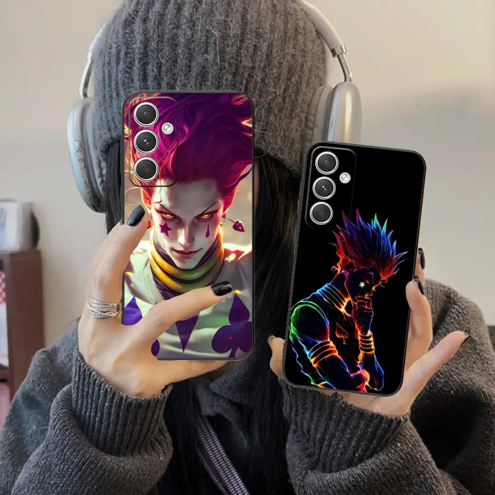 

Чехол для мобильного телефона Hunter Hisoka для Samsung Galaxy S25 S24 S23 S22 S21 S20 Note20 Plus FE Ultra Color Protective Luxury Pretty