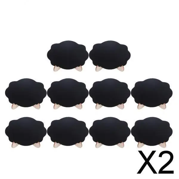 Quadro De Madeira Retangular Com Base, Quadro De Mesa, 11cm, 2x10 Pcs